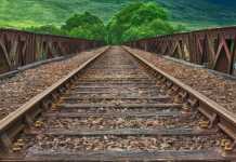 Διακοπή κυκλοφορίας τρένων μετά τις Σέρρες προς Δράμα λόγω μετατόπισης γέφυρας από τις βροχές