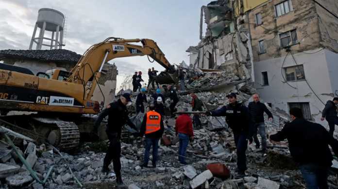 αλβανία σεισμός