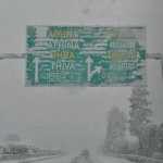 Με αλυσίδες η κίνηση στην Αθηνών – Λαμίας. Μ. Χρυσοχοΐδης: Αττική και Εύβοια θα δοκιμαστούν τις επόμενες ώρες