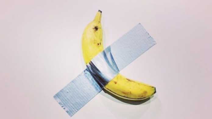 μπανάνα έργο τέχνης
