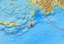 Νέα σεισμική δόνηση 4,7 Ρίχτερ νότια της Ρόδου