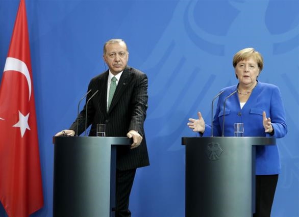 ερντογάν μέρκελ