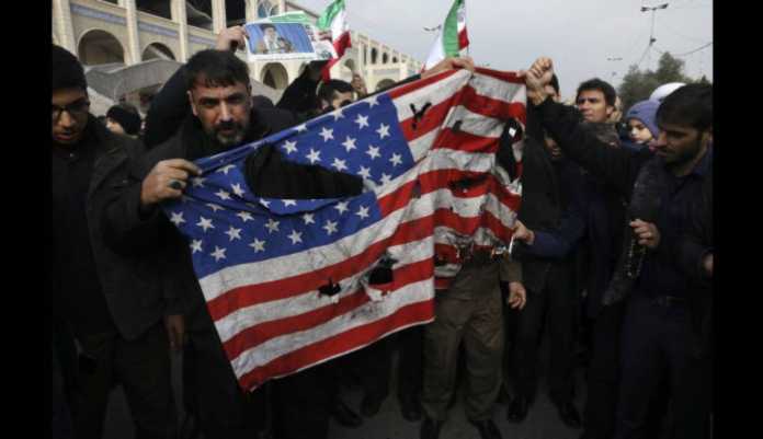 ιραν αντιαμερικανικές διαδηλώσεις