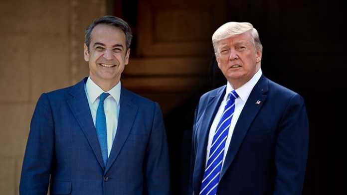 μητσοτάκης τραμπ