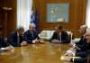 Ολοκληρώθηκε η συνάντηση Μητσοτάκη – Χάφταρ