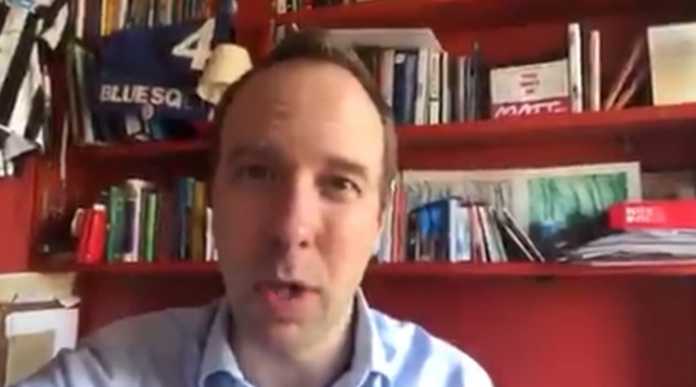 υπουργός υγείας μεγάλης βρετανίας