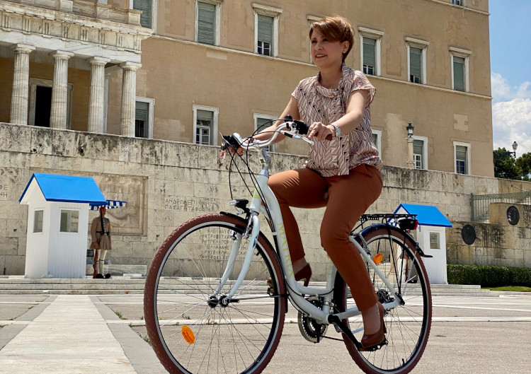 Χριστίνα Αλεξοπούλου - Παγκόσμια Ημέρα Ποδηλάτου