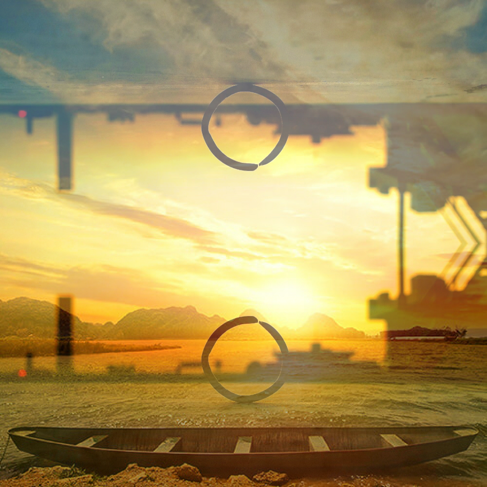 Βάρκα στο ηλιοβασίλεμεα (αντικατοπρισμός) - Siddharth Abhishek #withGalaxy