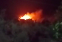 Πυρκαγιά έξω από το ΚΥΤ Σάμου – Εν δυνάμει εξέγερση στο ΚΥΤ Λέρου