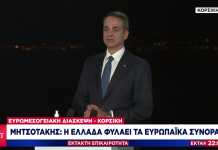 Μακρόν: Στηρίζουμε την Ελλάδα απέναντι στην Τουρκία. Μητσοτάκης: Η Ελλάδα φυλά τα ευρωπαϊκά σύνορα