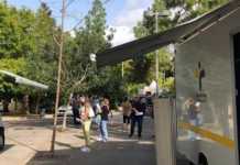 Rapid test στην πλατεία του Αγίου Παντελεήμονα