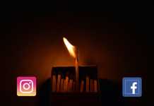 Black out σε Facebook και Instagram