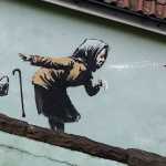 «Aachoo!!»: Το νέο γκράφιτι του Banksy στο Μπρίστολ
