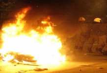 Σοβαρά επεισόδια με μολότοφ και χημικά στον Ασπρόπυργο!