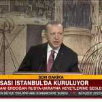 Διαπραγματεύσεις Ουκρανίας – Ρωσίας στην Κωνσταντινούπολη – Χαιρετισμός από τον Τούρκο πρόεδρο Ερντογάν